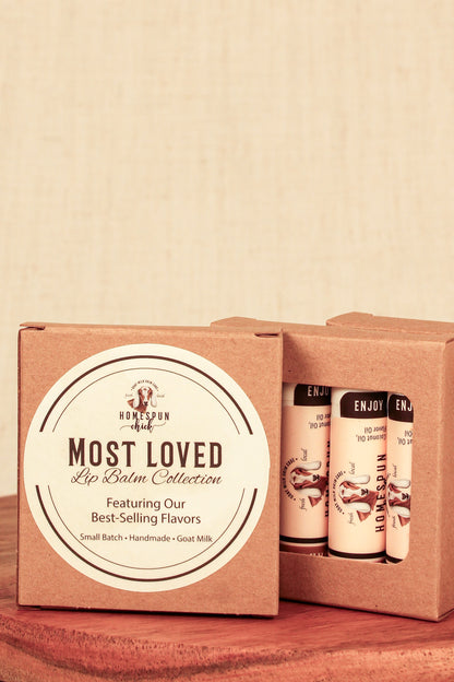 Most Loved Goat Milk Lip Balm Collection | 4-Pack