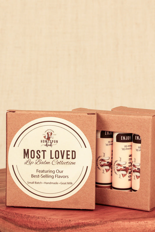 Most Loved Goat Milk Lip Balm Collection | 4-Pack