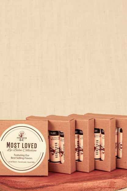 Most Loved Goat Milk Lip Balm Collection | 4-Pack