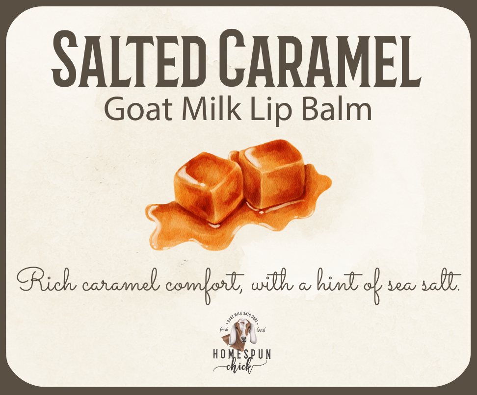 Salted Caramel Goat Milk Lip Balm