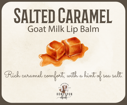 Salted Caramel Goat Milk Lip Balm