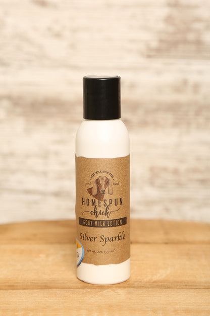 Silver Sparkle Goat Milk Lotion