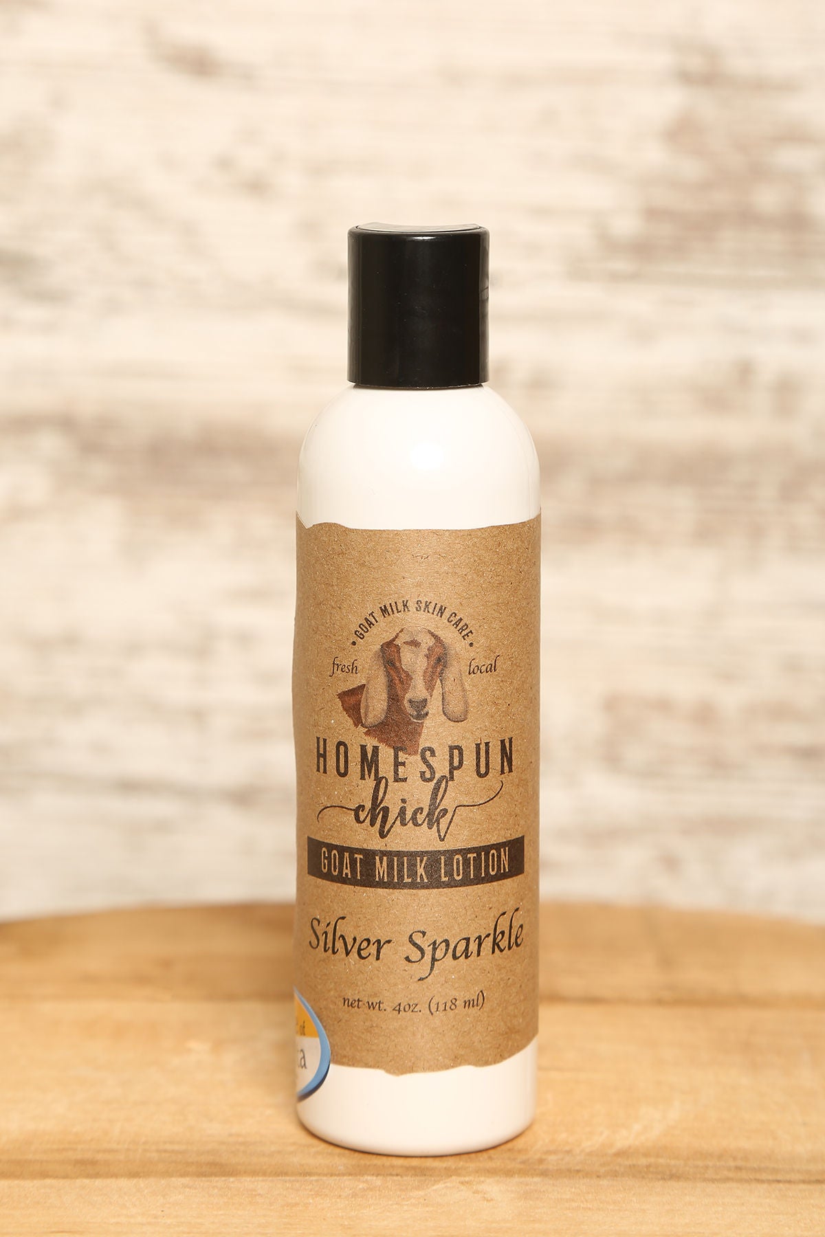 Silver Sparkle Goat Milk Lotion