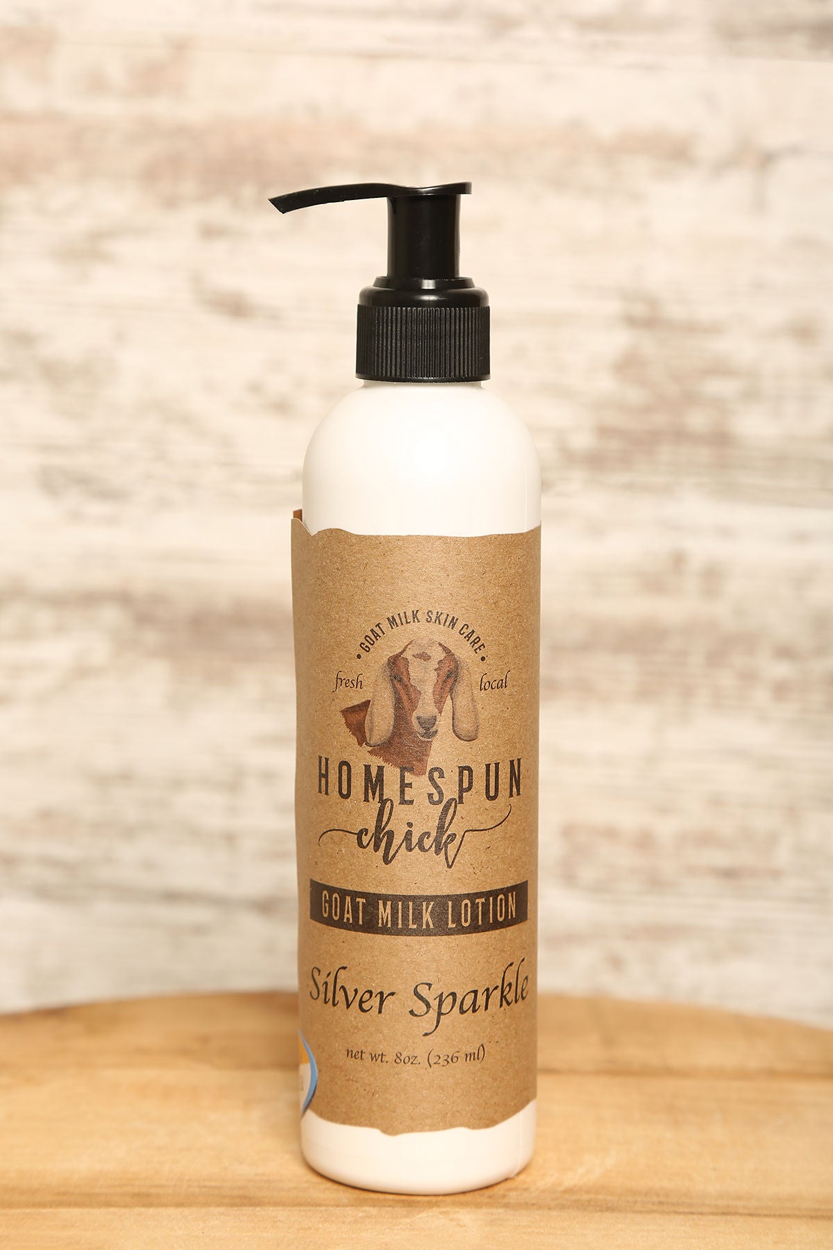 Silver Sparkle Goat Milk Lotion