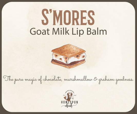 S'mores Goat Milk Lip Balm