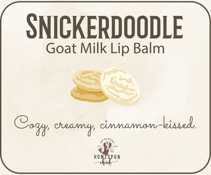 Snickerdoodle Goat Milk Lip Balm