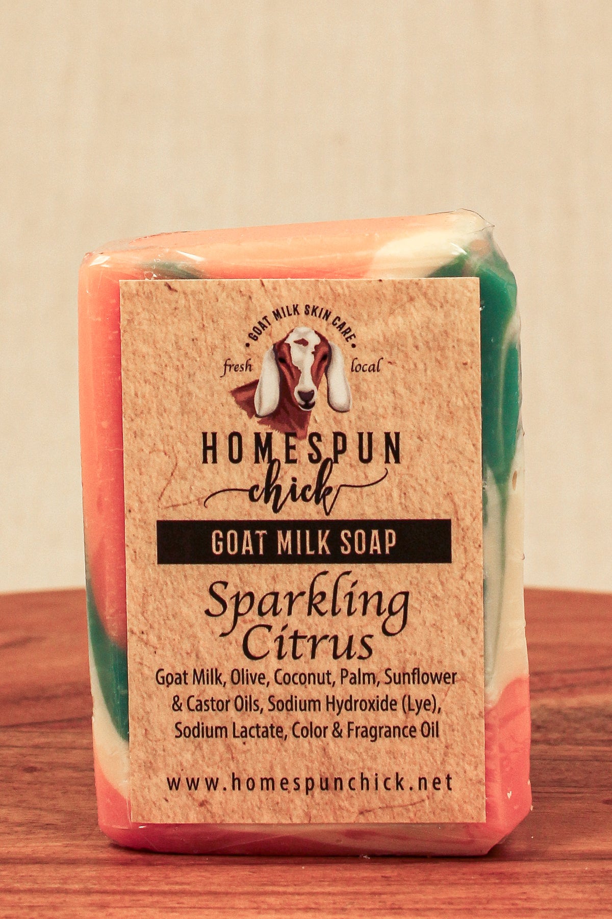 Sparkling Citrus Goat Milk Soap
