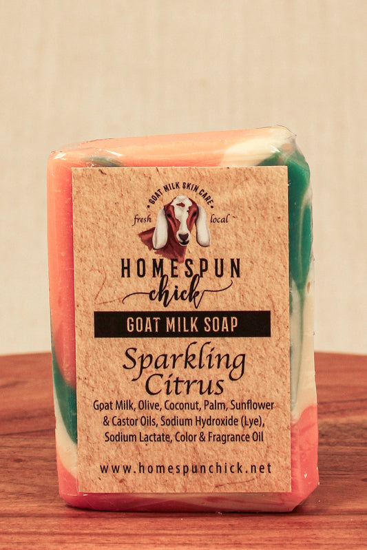 Sparkling Citrus Goat Milk Soap