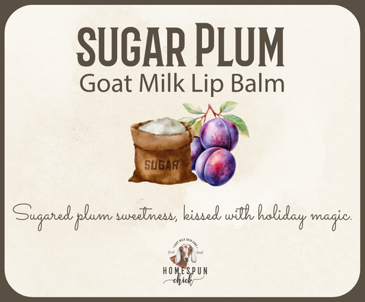 Sugar Plum Goat Milk Lip Balm