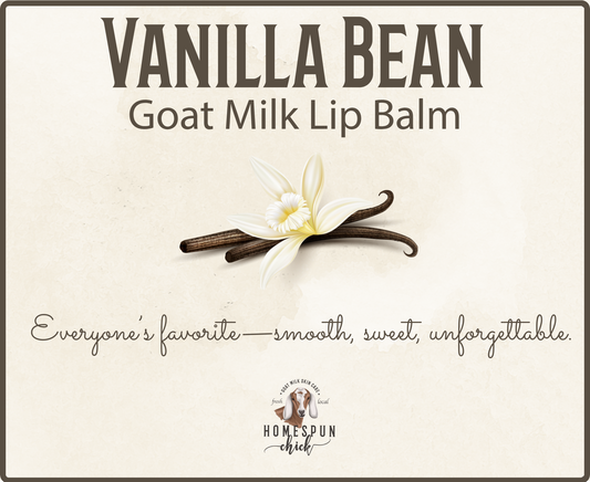 Vanilla Bean Goat Milk Lip Balm