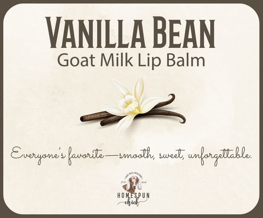 Vanilla Bean Goat Milk Lip Balm