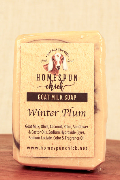 Winter Plum  Goat Milk Soap