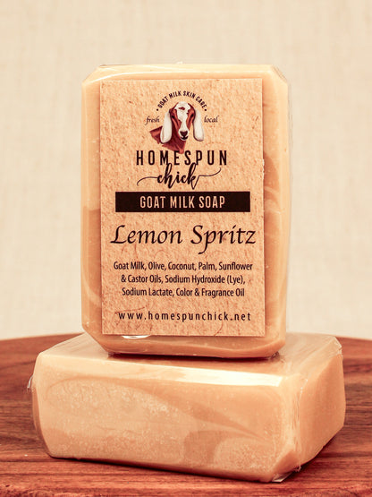 Lemon Spritz Goat Milk Soap