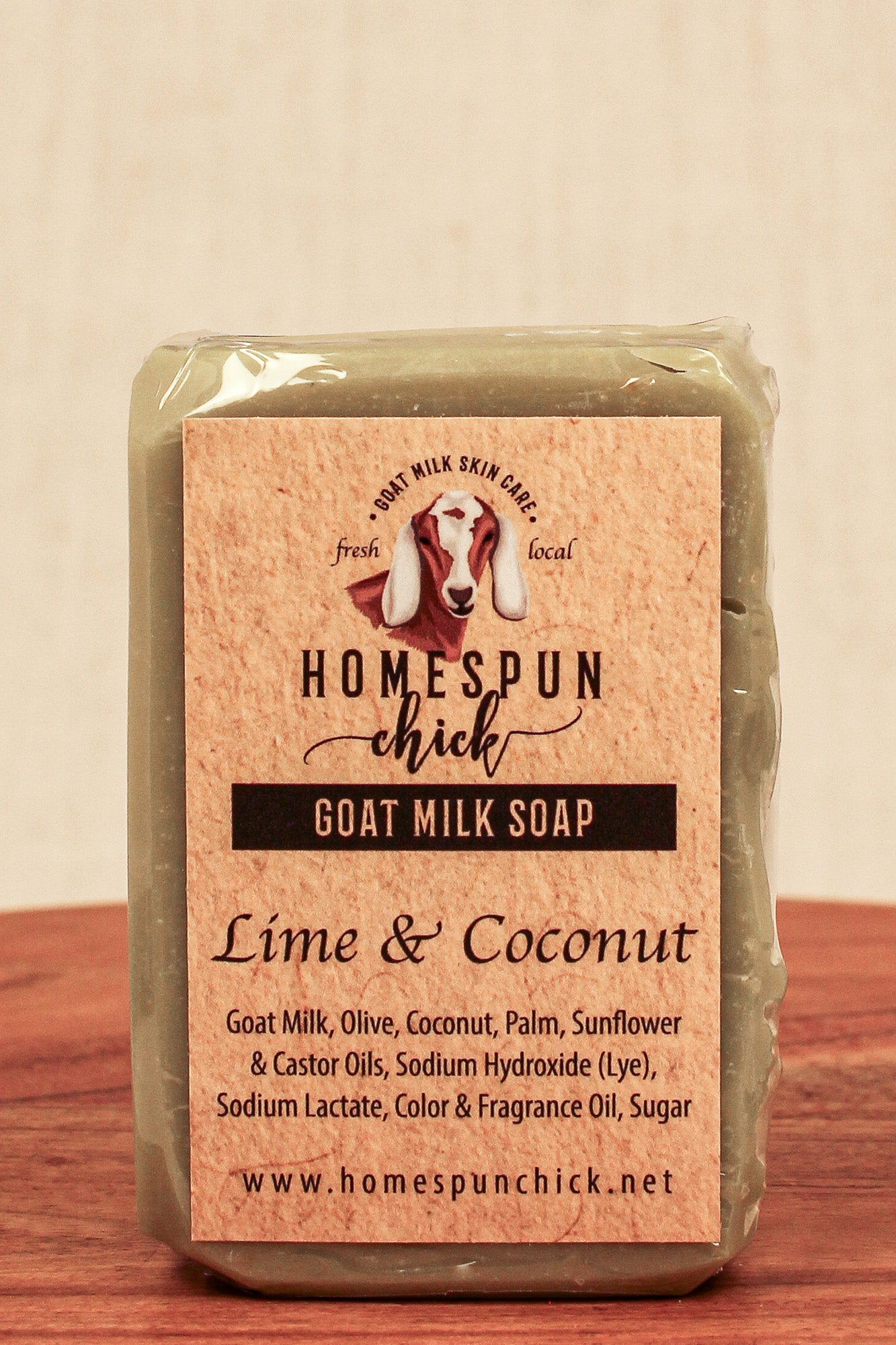 Lime & Coconut Goat Milk Soap