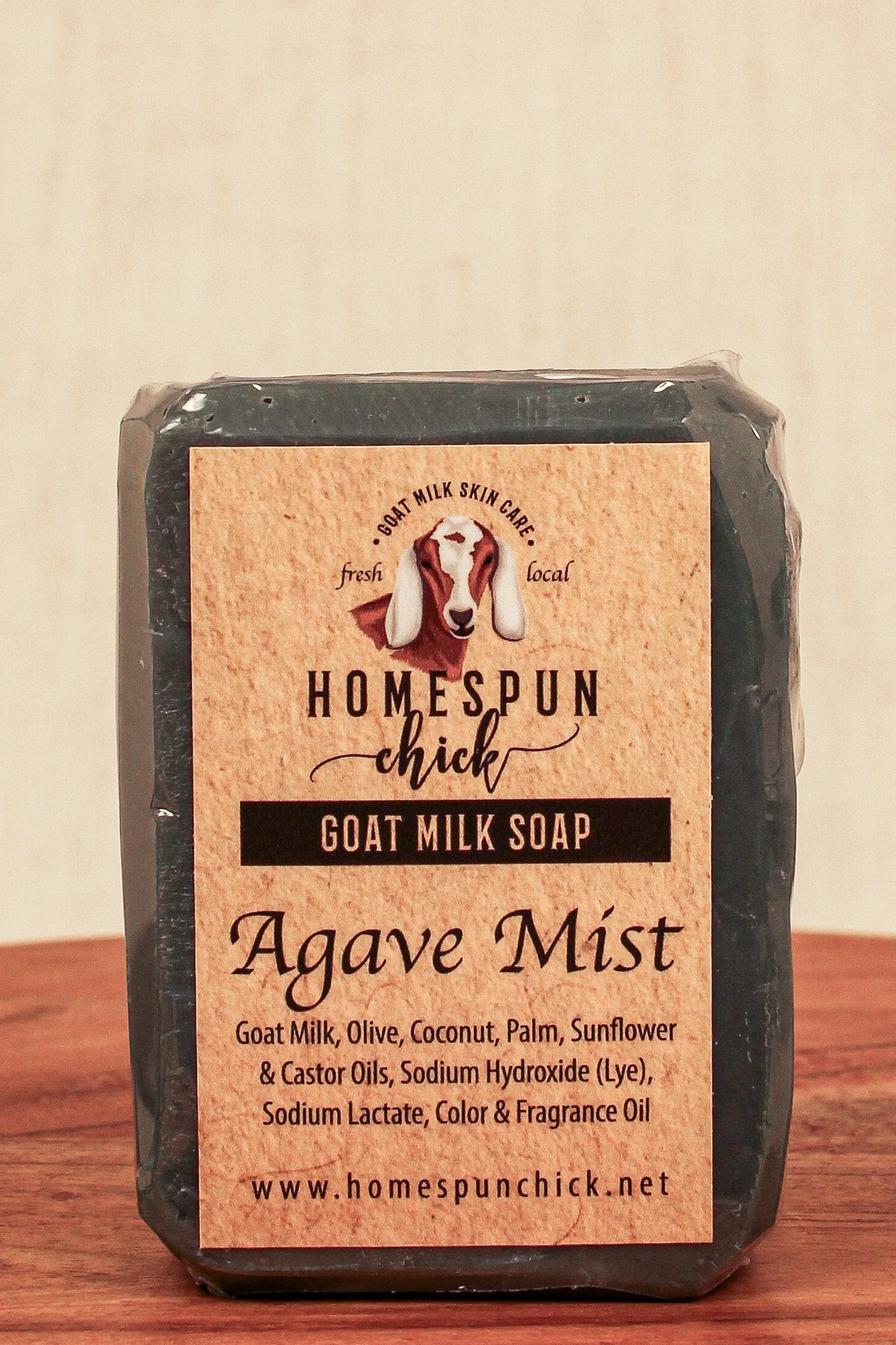 Agave Mist Goat Milk Soap – Fresh Cucumber & Agave Spa Scent – HomeSpun ...
