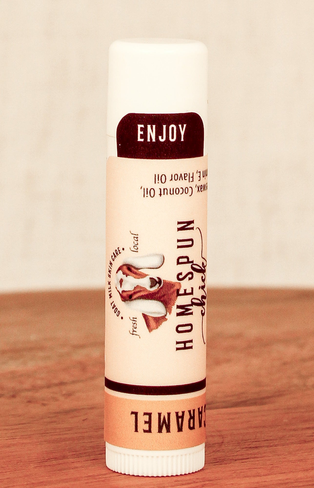 Salted Caramel Goat Milk Lip Balm