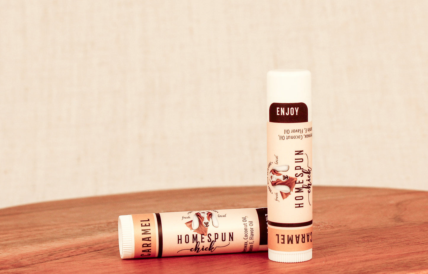 Salted Caramel Goat Milk Lip Balm