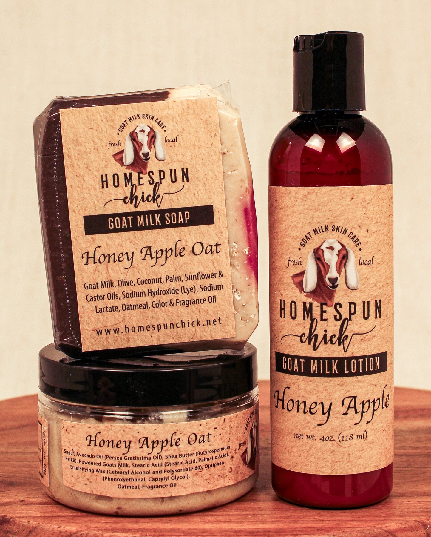 Honey Apple Goat Milk Soap