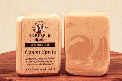 Lemon Spritz Goat Milk Soap