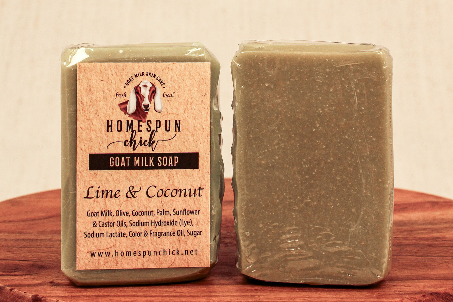 Lime & Coconut Goat Milk Soap