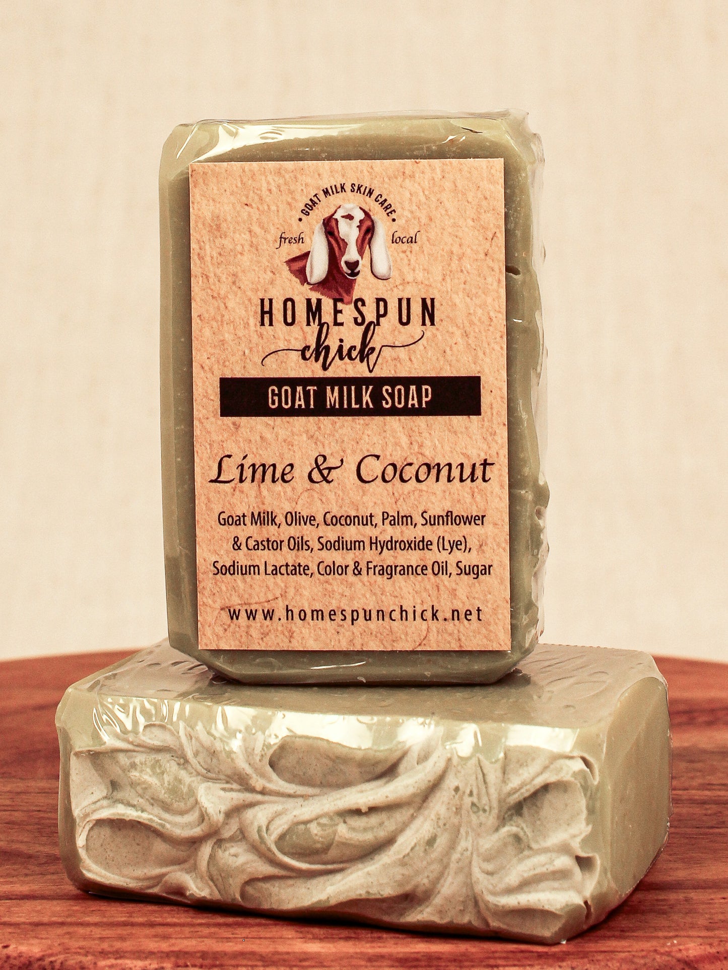 Lime & Coconut Goat Milk Soap