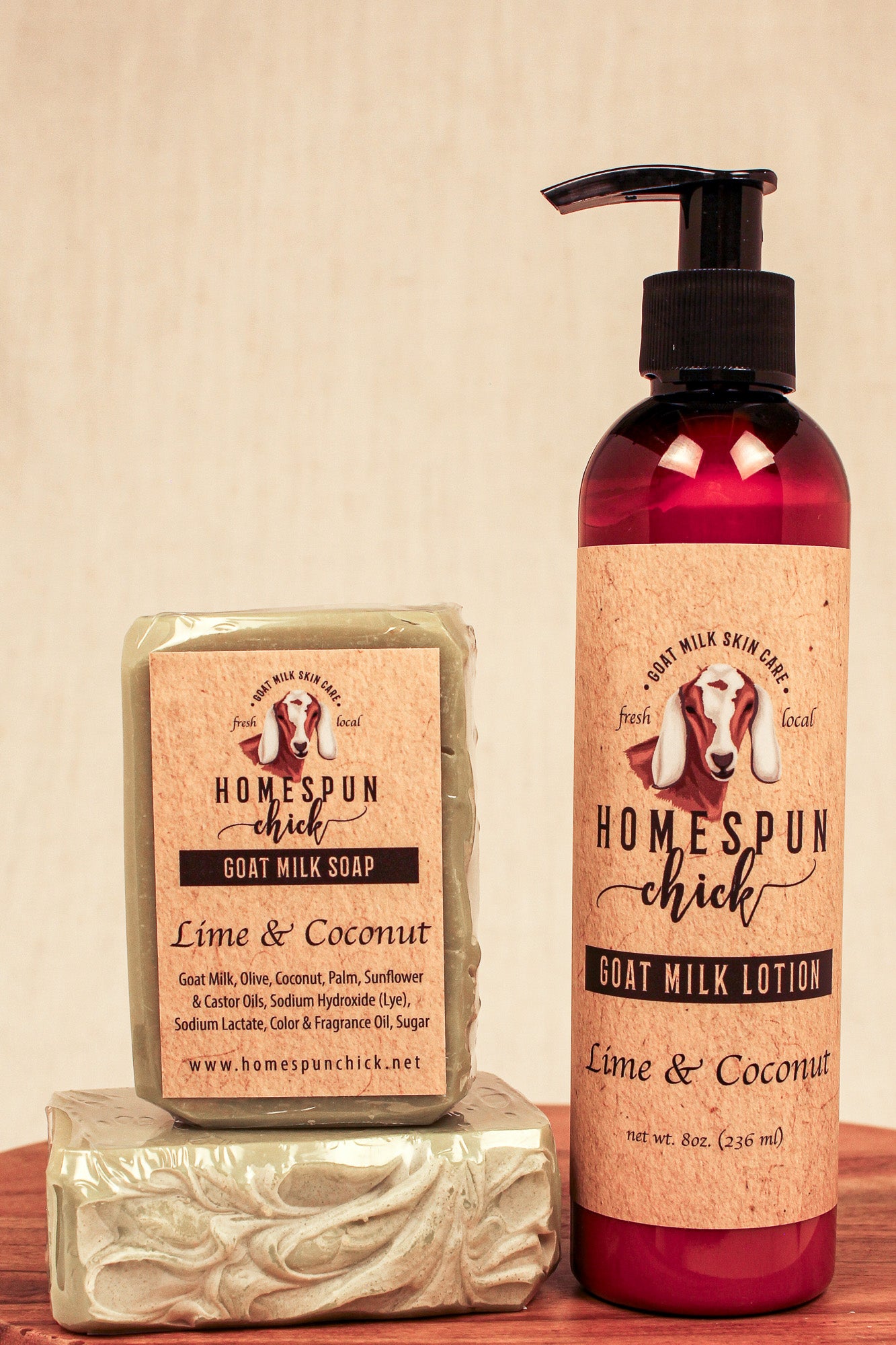 Lime & Coconut Goat Milk Soap