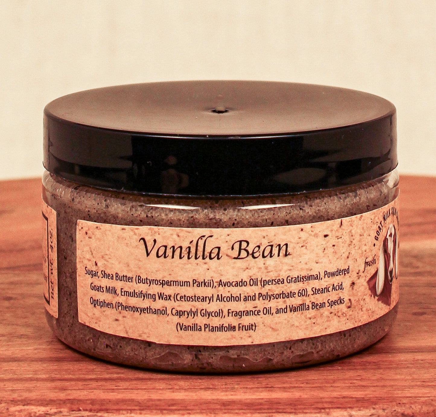Vanilla Bean Goat Milk Sugar Scrub
