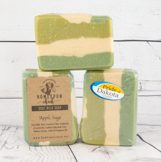 Apple Sage Goat Milk Soap