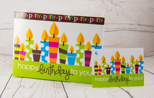 Birthday Candles Gift Box Set