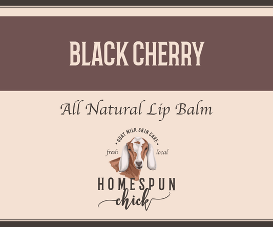 Black Cherry Goat Milk Lip Balm