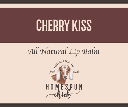 Cherry Kiss Goat Milk Lip Balm