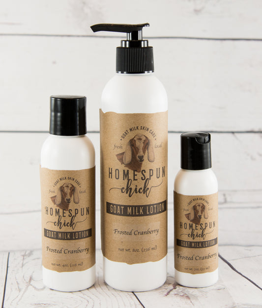 Frosted Cranberry Goat Milk Lotion