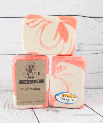Peach Bellini Goat Milk Soap