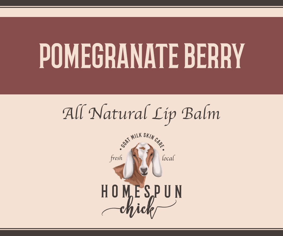 Pomegranate Berry Goat Milk Lip Balm