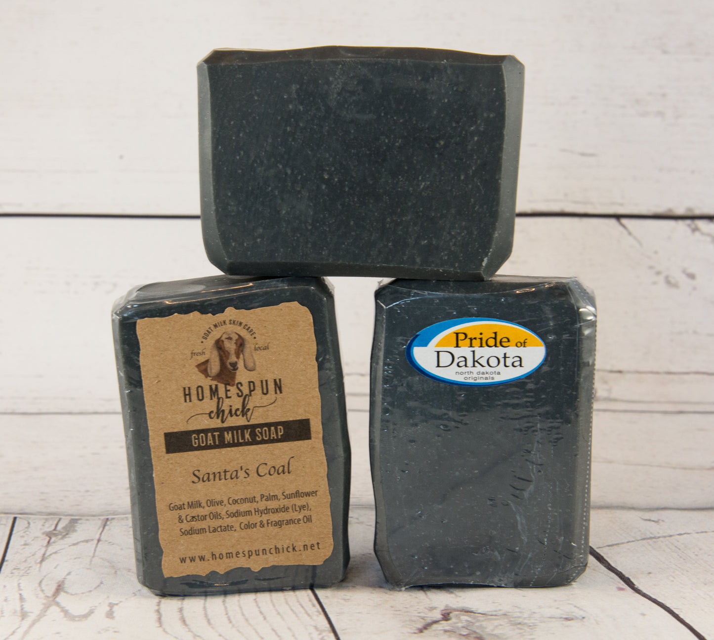 Santa's Coal Goat Milk Soap