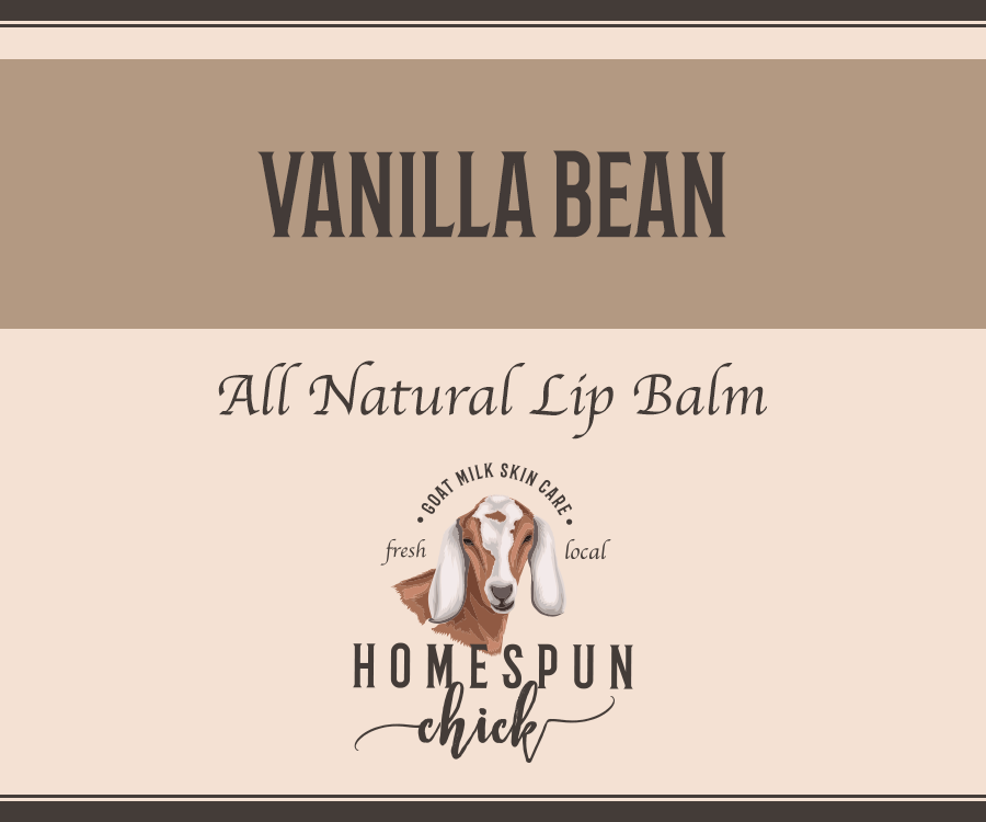 Vanilla Bean Goat Milk Lip Balm